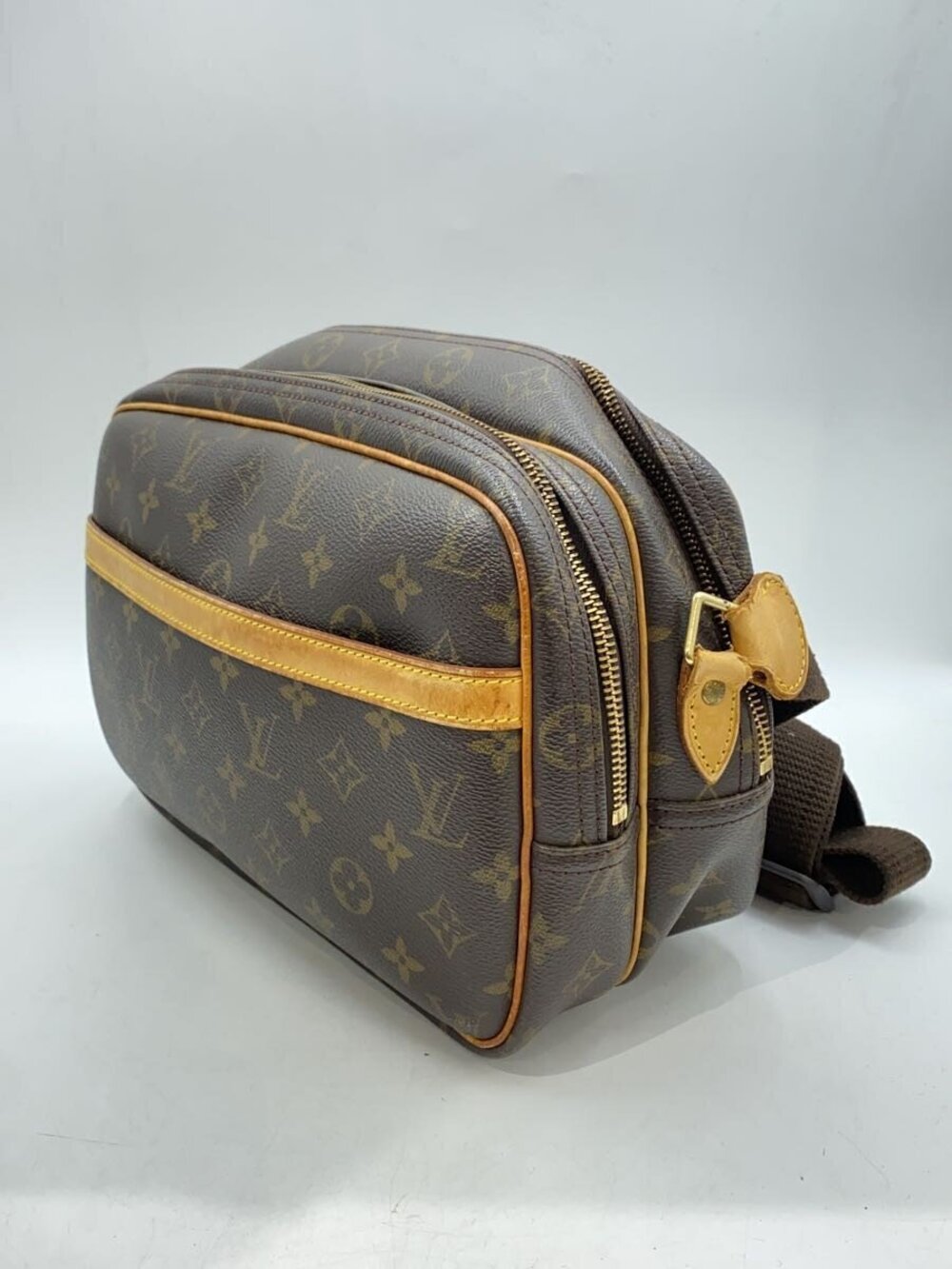Louis Vuitton Reporter Monogram Brown Canvas Brown